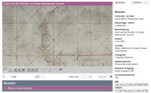 Kaart van den Noorder- en Zuider Atlantischen Oceaan, Archiefinventaris 4.VEL, Inventarisnummer 979